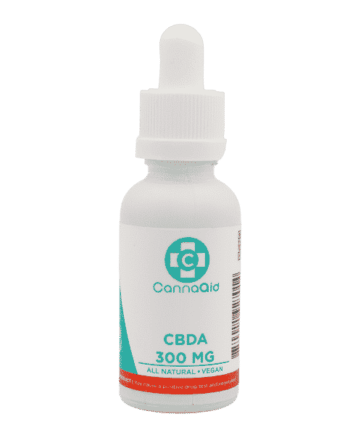 CannaAid CBDA Tincture 300 mg