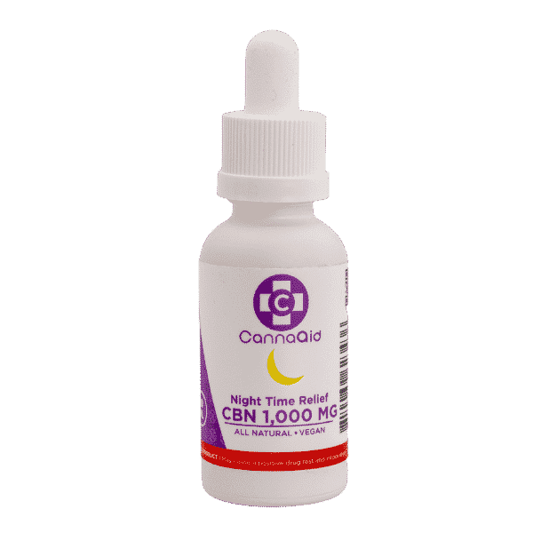 CannaAid CBN Tincture Night Time Relief 1000mg