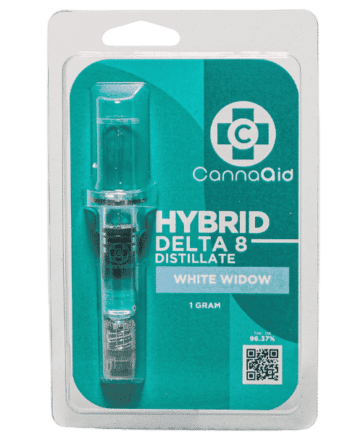 CannaAid Delta 8 Distillate White Widow 1 Gram