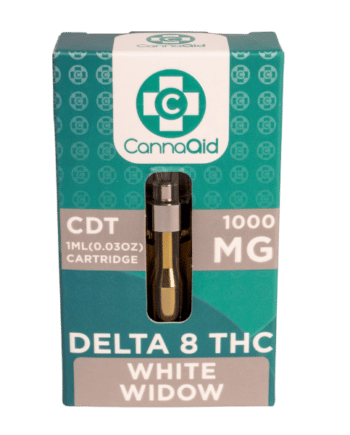 CannaaidShop Delta 8 Cartridges White Window CDT 1000 mg