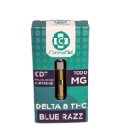 CannaaidShop Delta 8 Cartridges Blue Razz CDT 1000 mg