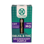 CannaaidShop Delta 8 Cartridges GrandDaddy Purple CDT 1000 mg