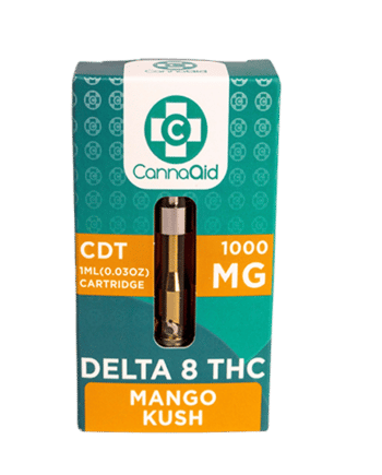 CannaaidShop Delta 8 Cartridges Mango Kush CDT 1000 mg