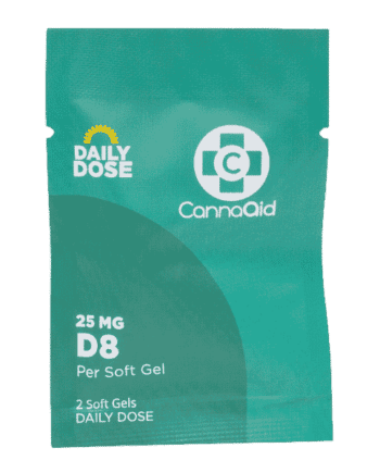 CannaAid Daily Dose Delta 8 Softgel 25mg