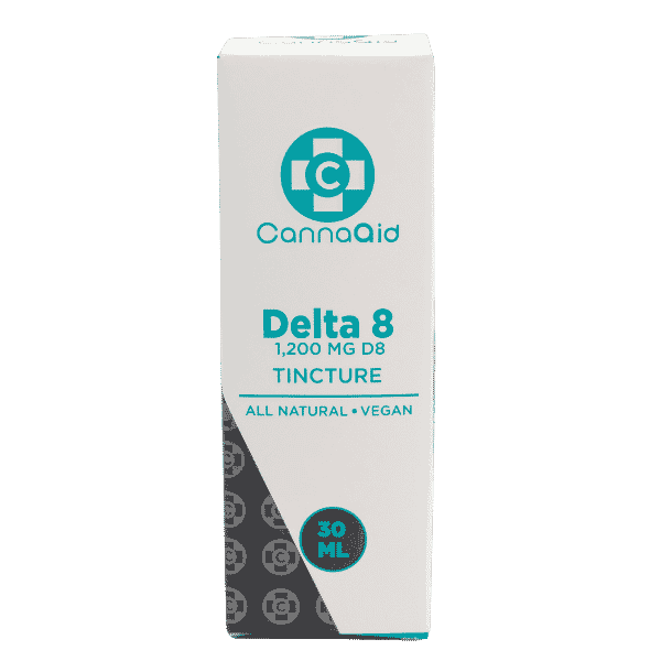 CannaAid Delta 8 Tincture 1200 mg