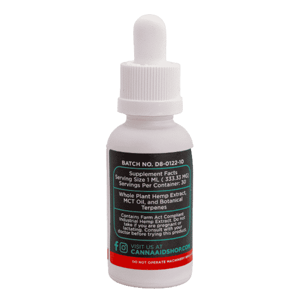 1000mg Delta 8 Tincture Pack