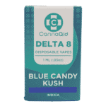 CannaAid Delta 8 Blue Candy Kush Disposable Vape 1 ml