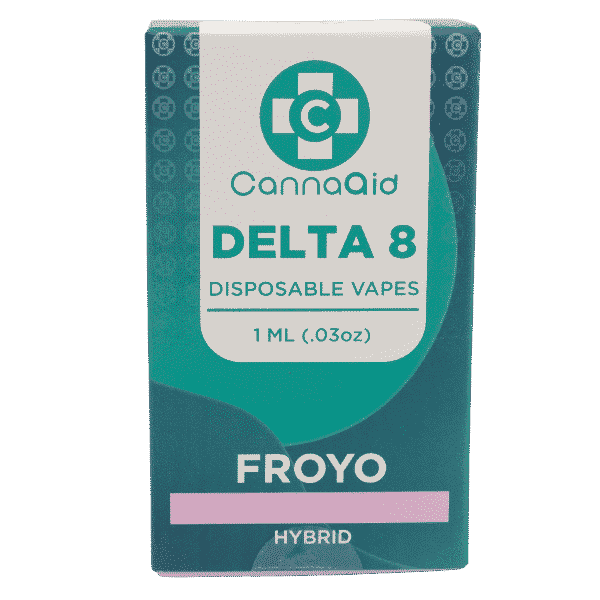 CannaAid Delta 8 Froyo Disposable Vapes 1 ml