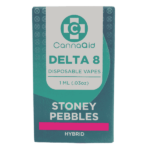 CannaAid Delta 8 Disposable Vape Stoney Pebbles 1 ml