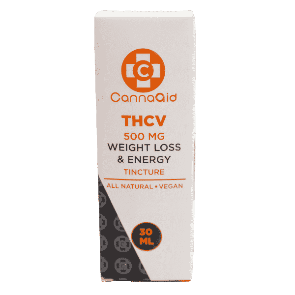 CannaAid THCV Weight Loss & Energy Tincture 500 mg