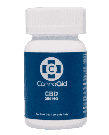 CannaAid CBD Soft Gel 250 mg
