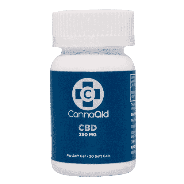 CannaAid CBD Soft Gel 250 mg