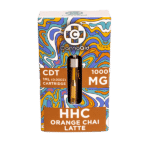 Cannaidshiop HHC CDT Cartridge Orange Chai Latte 1000 mg
