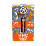 Cannaidshiop HHC CDT Cartridge Orange Papaya Rosin 1000 mg view 2