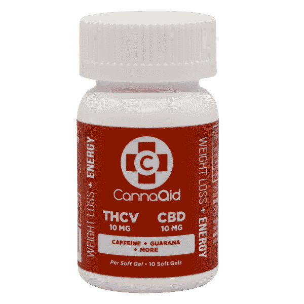 200mg THCV + CBD Weight Loss and Energy Vegan Soft Gels