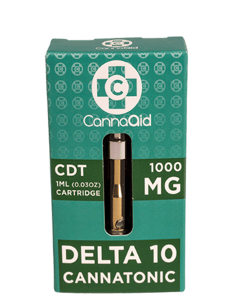 CannaaidShop Delta 10 CDT Cartridge Cannatonic 1000 mg view 2
