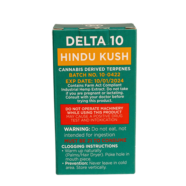 CannaaidShop Delta 10 CDT Catridge Hindu Kush 1000 mg view 2