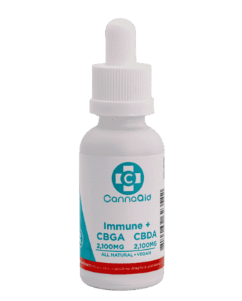 CannaAid CBGA + CBDA Immune Tincture