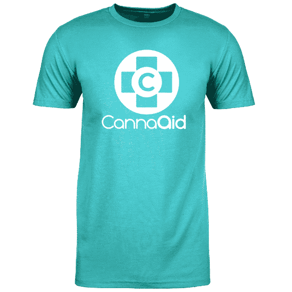 CannaAid Teal shirt