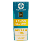CannaAid Delta 8 Glass Disposable Lemon Slushie 3 ML