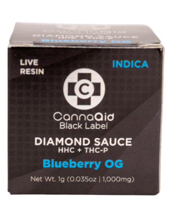 CannaAid HHC + THC-P Blueberry OG Diamond Sauce 1 gram