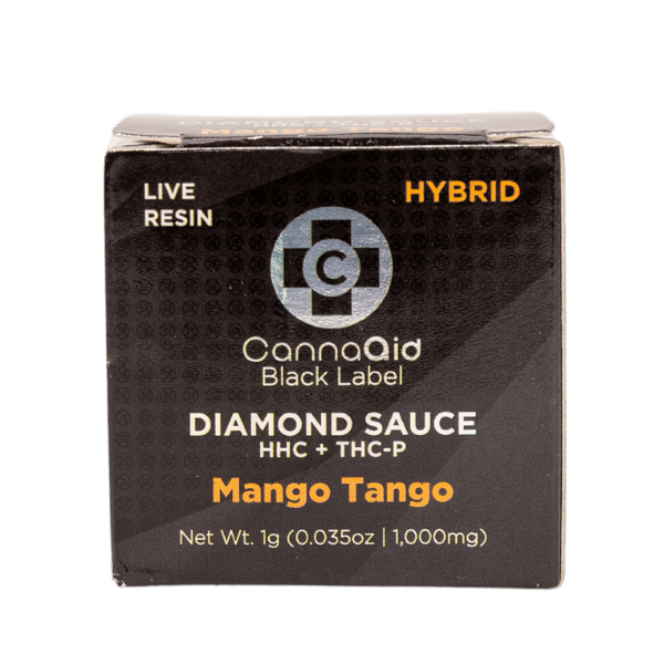 CannaAid Diamond Black Label HHC + THC-P Diamond Sauce Mango Tango