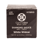 CannaAid HHC + THC-P Black Label White Widow Diamond Sauce
