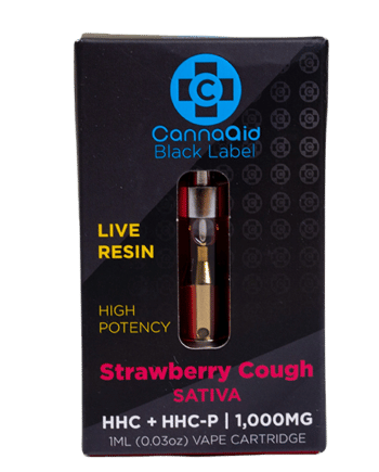 CannaaidShop HHC+HHCP Live Resin Strawberry Cough 1000 mg view 1