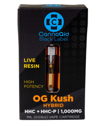CannaaidShop HHC+HHCP Live Resin OG Kush Hybrid 1000 mg view 1