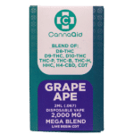 CannaaidShop 2ML Mega Blend Disposable Vape Pen Grape Ape 2000 mg view 1