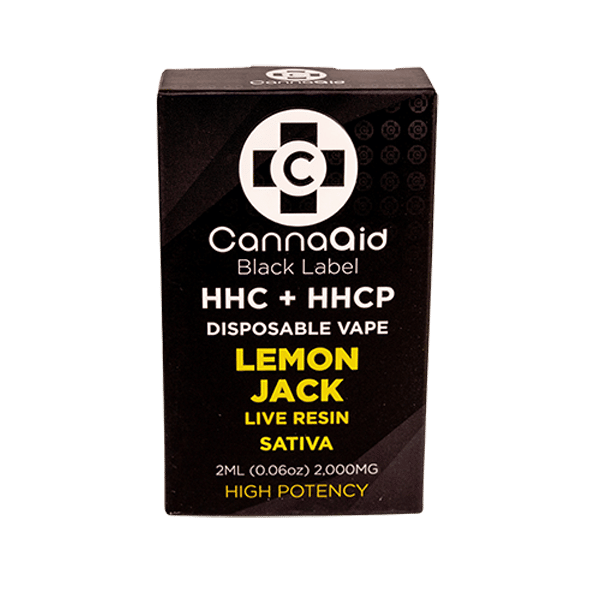 CannaaidShop HHC+HHCP Disposable Vape Lemon Jack Live Resin Sativa view 4