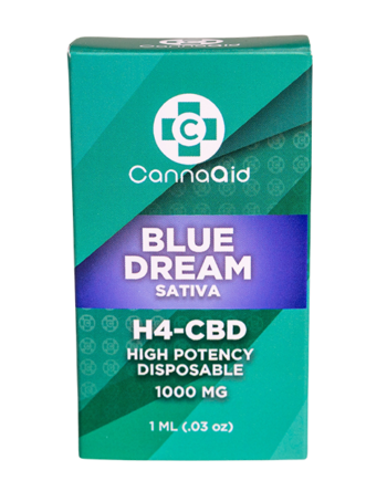 CannaaidShop H4-CBD Disposable Vape Pen Blue Dream 1000 mg view 2