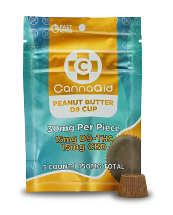 CannaAid Delta 9 Peanut Butter Cup 30mg