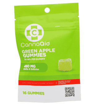 CA-D8 Gummies 30mg 16ct - Green Apple