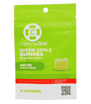 30mg Delta 8 Green Apple Gummies