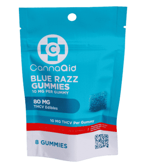 Blue Razz THCV Gummies